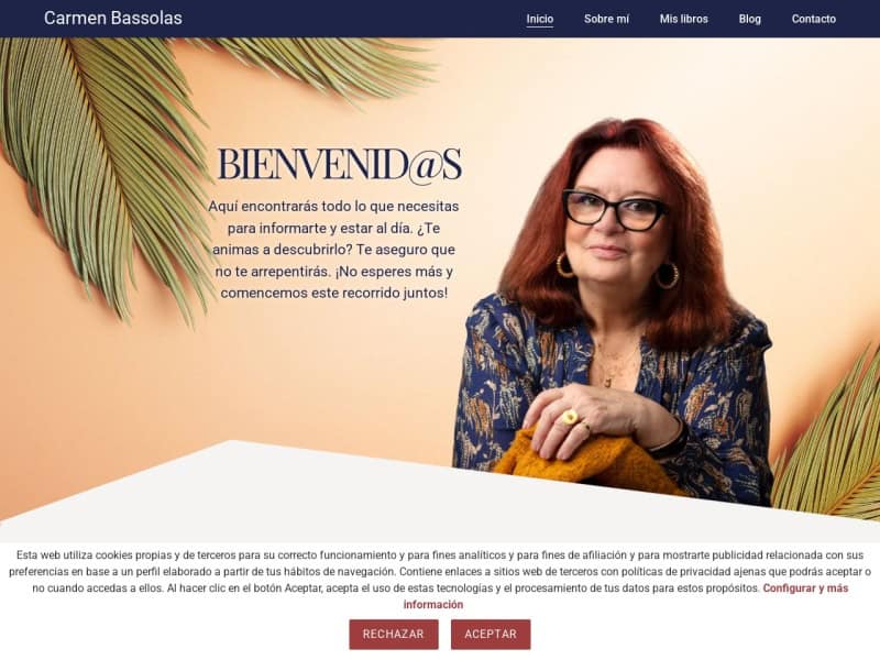 Carmen Bassolas – Un diálogo permanente con la cultura y la literatura Escritora