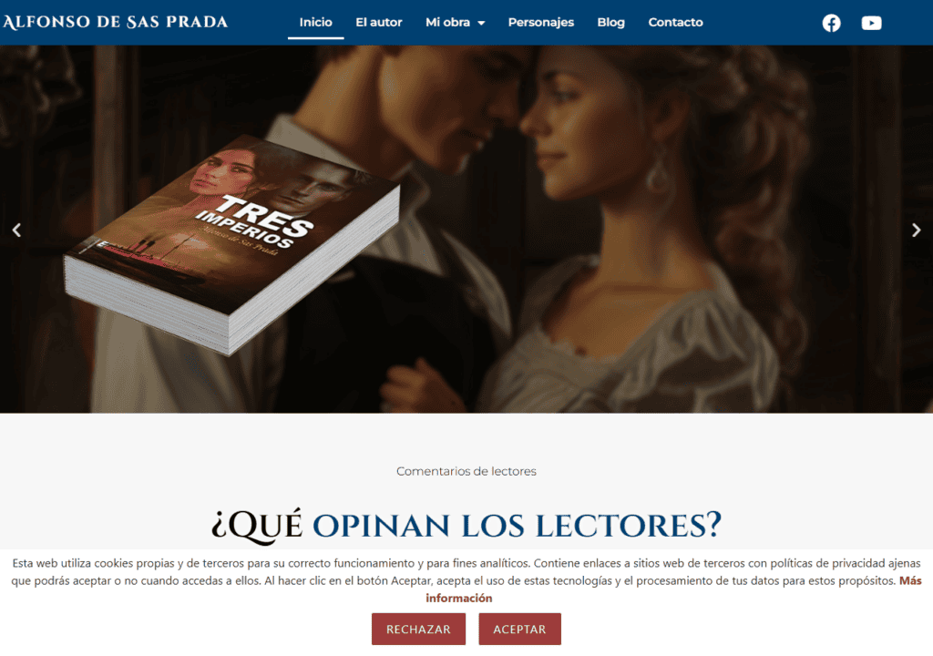 Alfonso de Sas Prada – Escritor