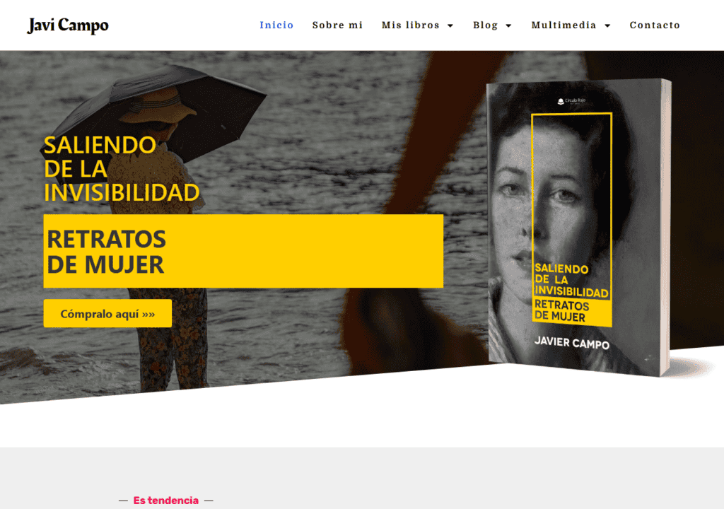 Javi Campo – Escritor