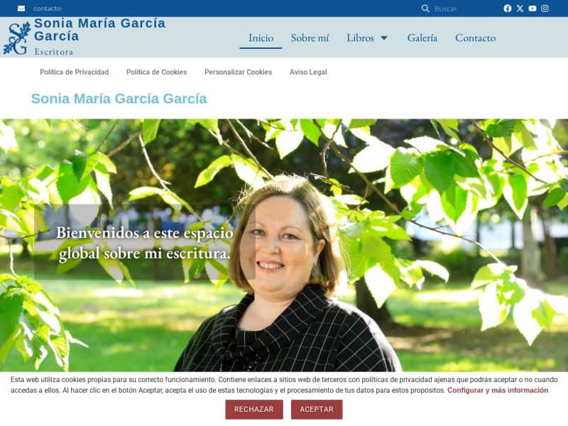 Sonia María García García – Escritora